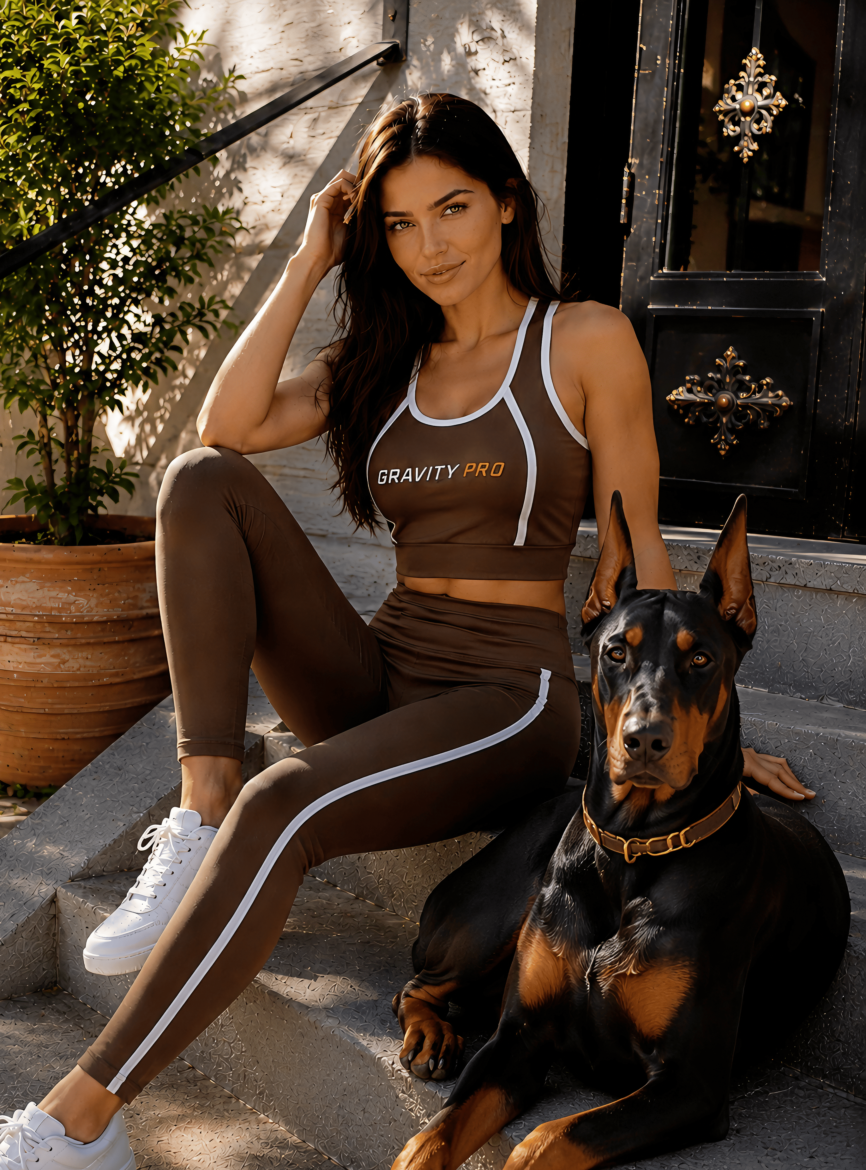 Дамски комплект CONTOUR LINE SET – CHOCOLATE