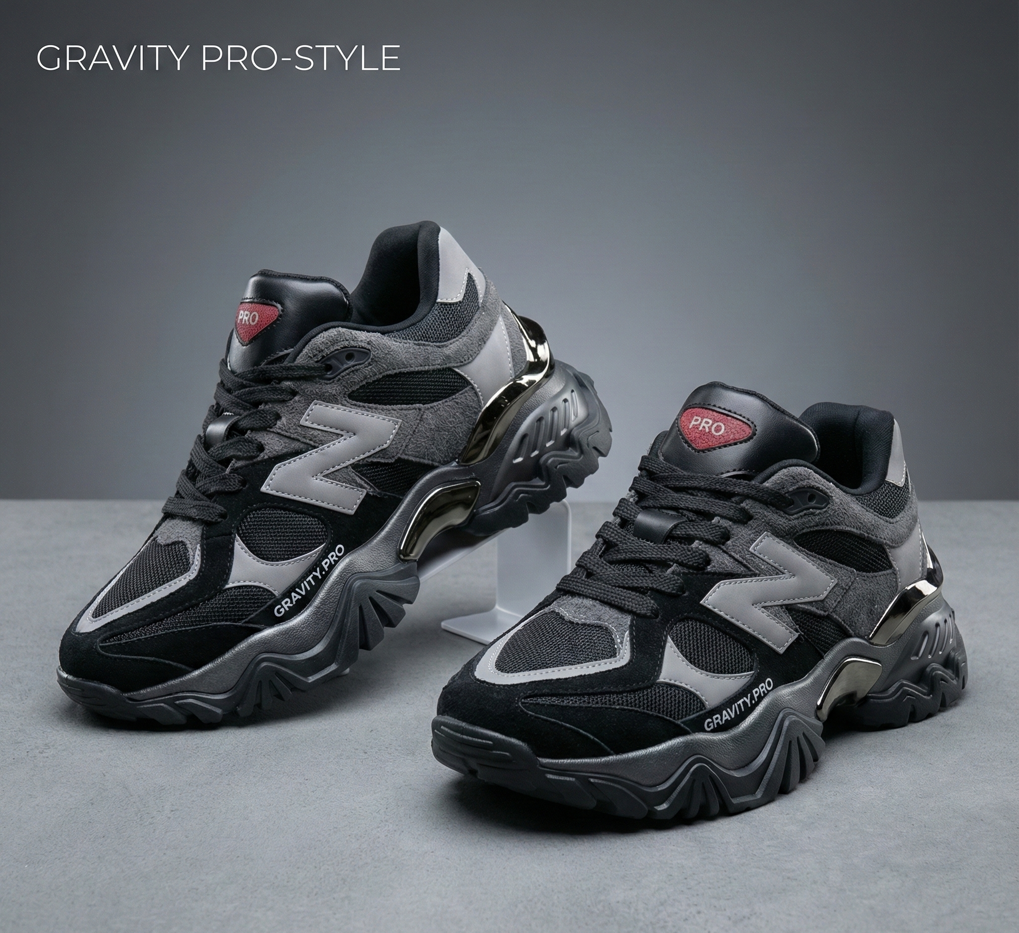 Gravity Pro Тъмен Хром