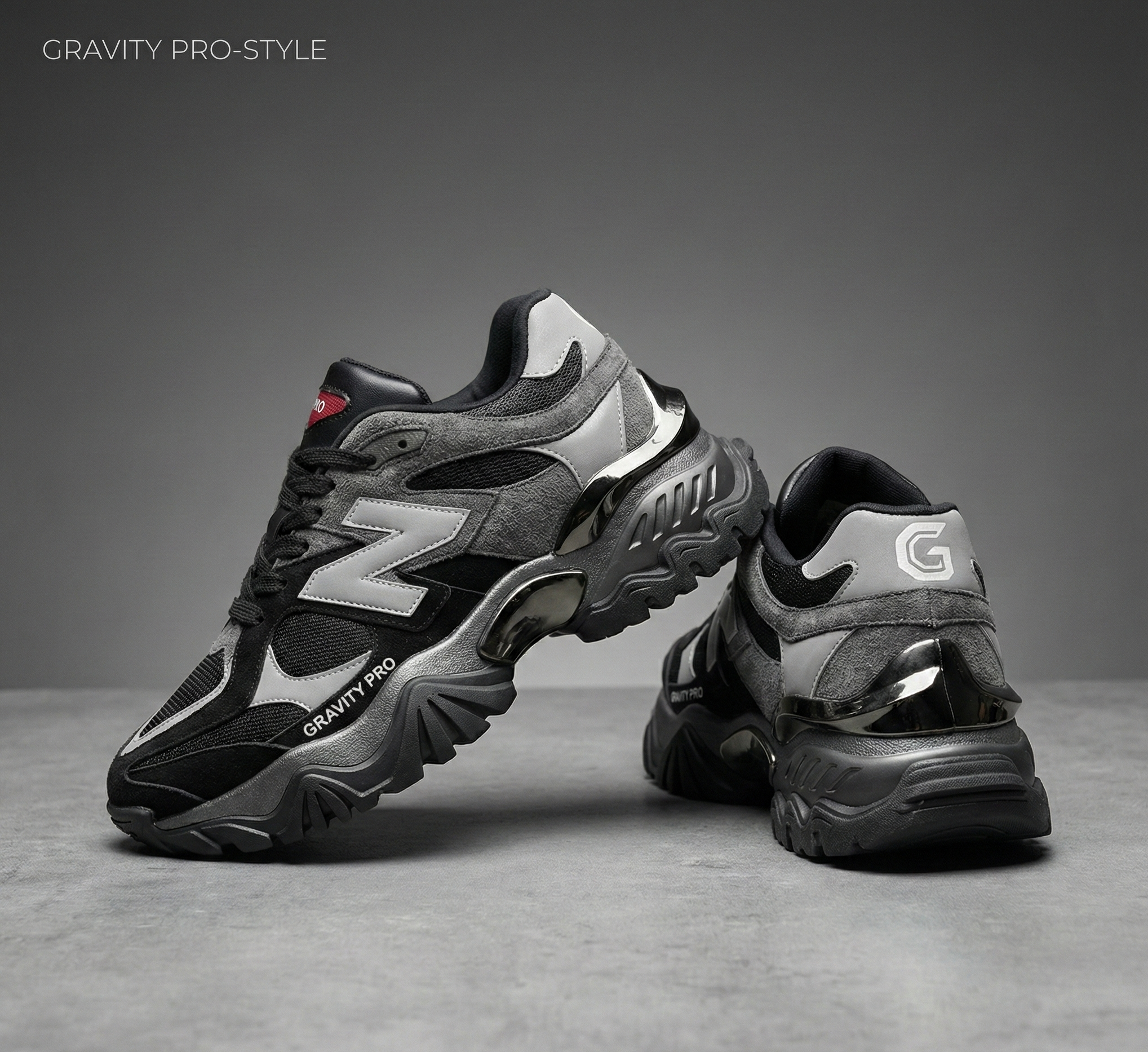 Gravity Pro Тъмен Хром