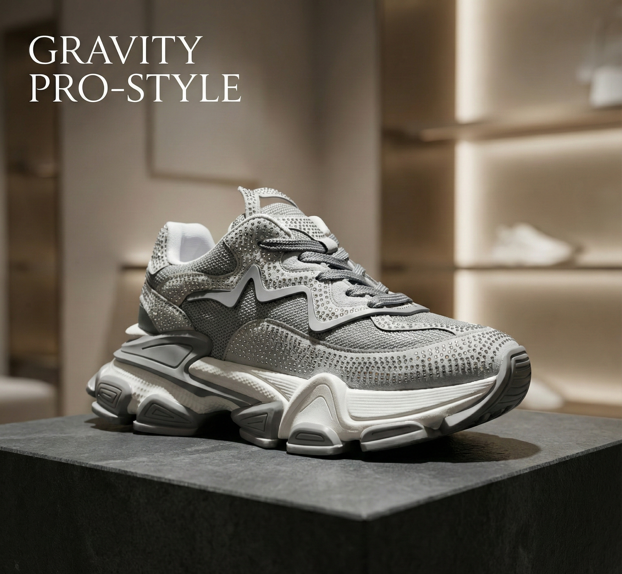 Gravity Pro Сив Кристал