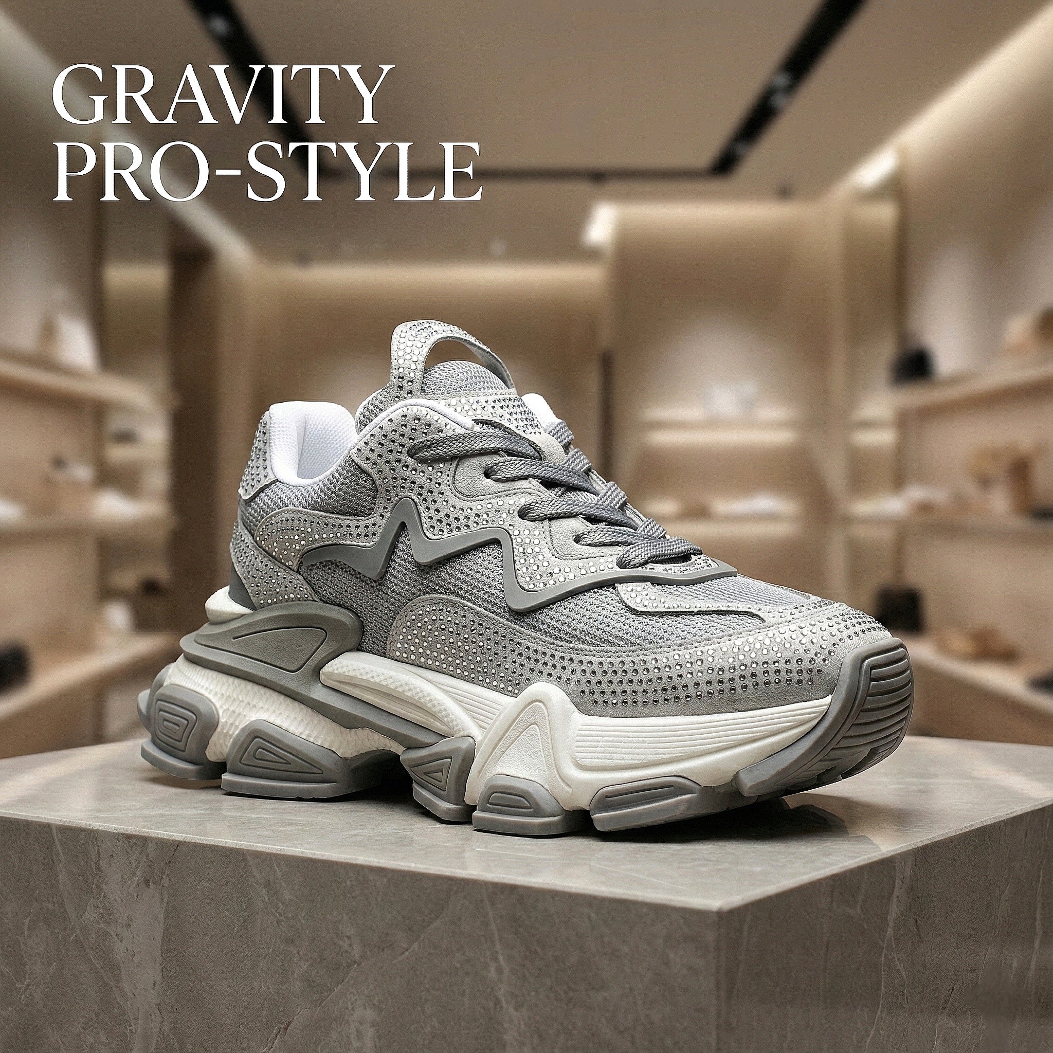 Gravity Pro Сив Кристал