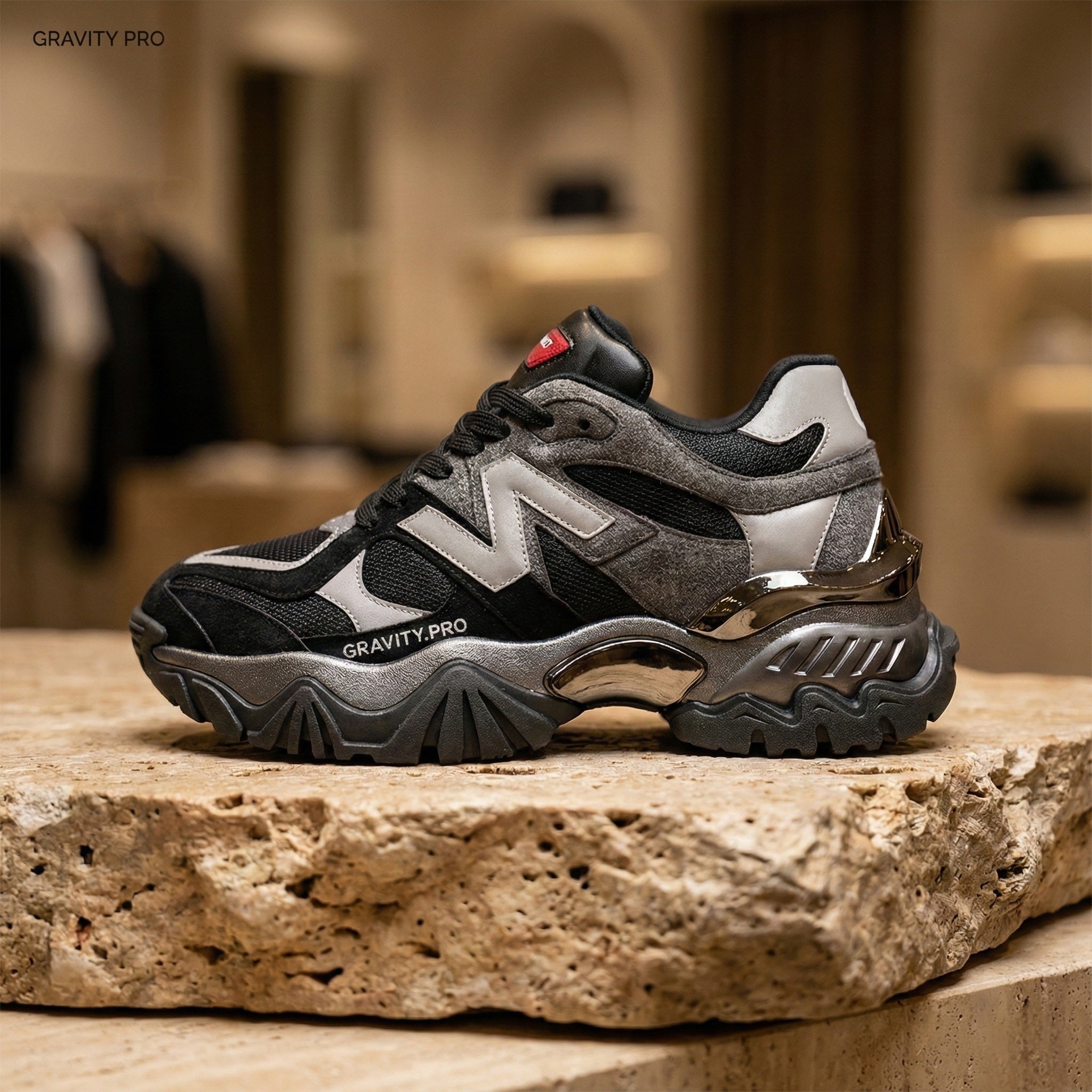 Gravity Pro Тъмен Хром