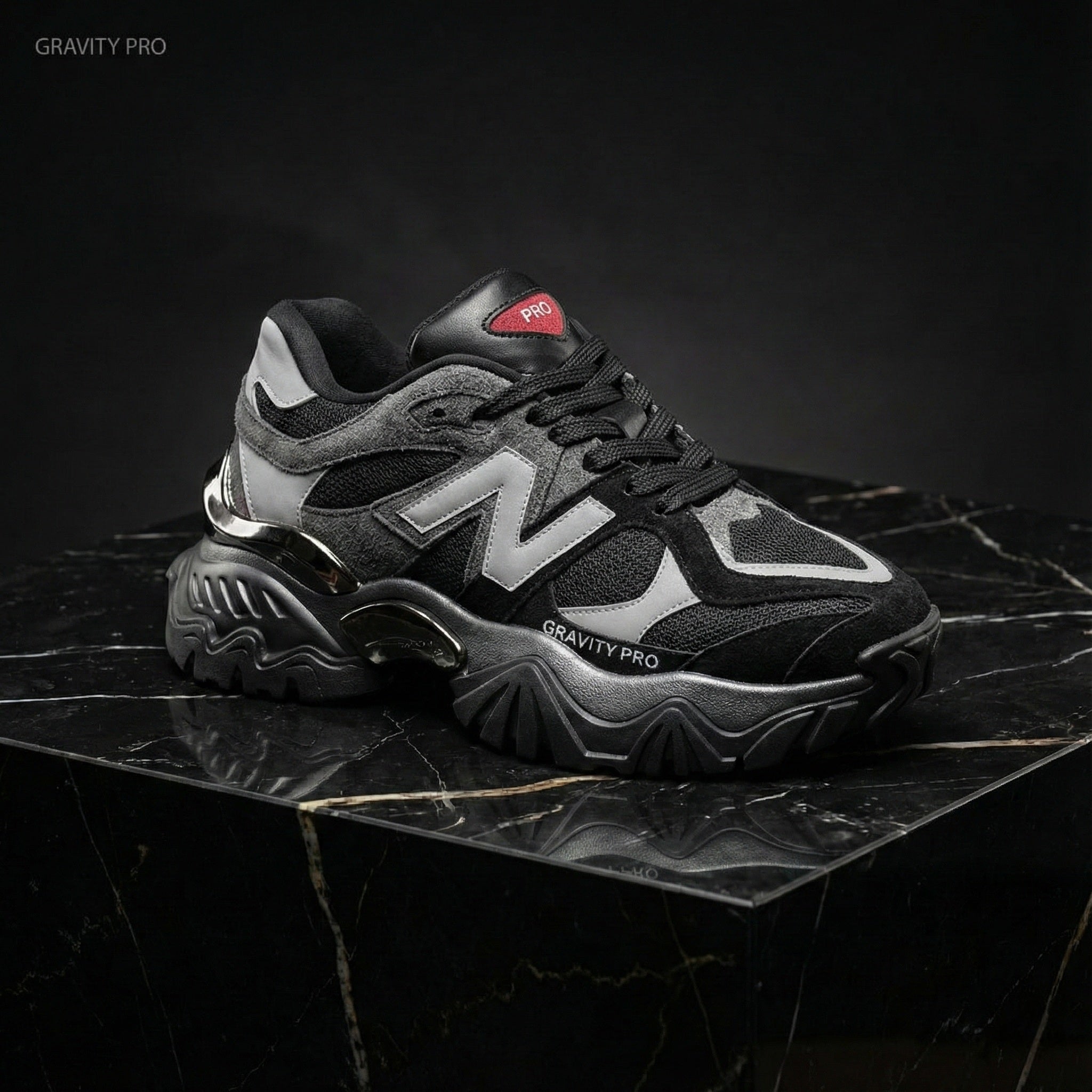 Gravity Pro Тъмен Хром