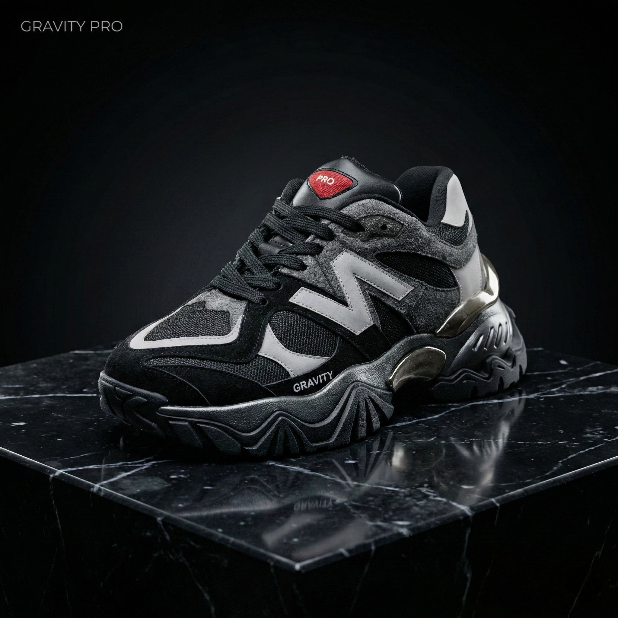 Gravity Pro Тъмен Хром