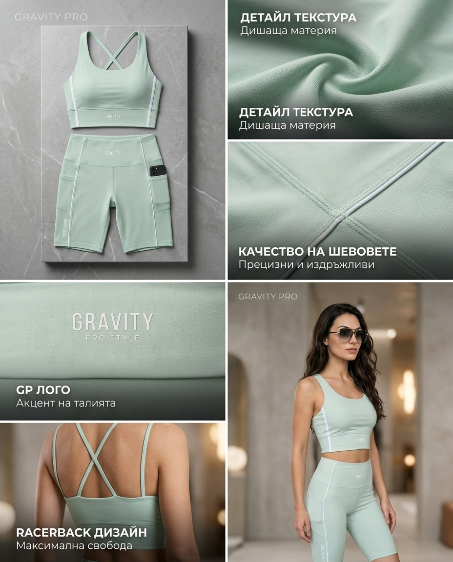 Дамски комплект NOVA ACTIVE SET (MINT)