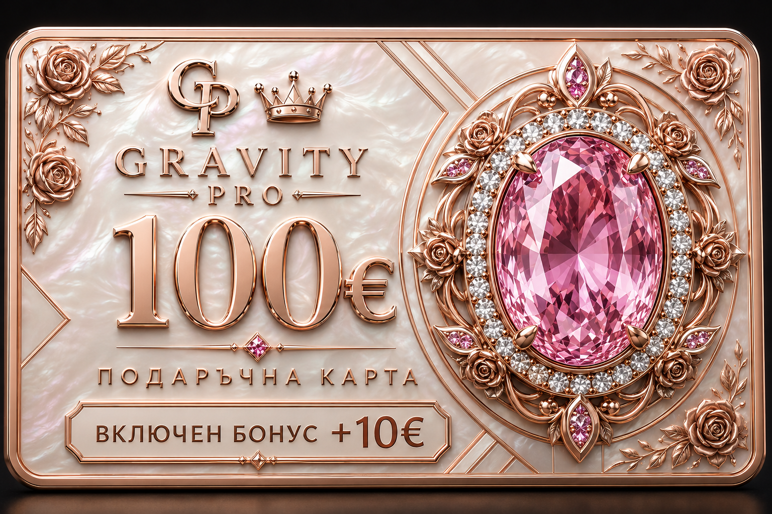 π GRAVITY PRIME ΠΠ°ΡΡΠ° 100β¬ + 10β¬ ΠΏΠΎΠ΄Π°ΡΡΠΊ Π±ΠΎΠ½ΡΡ