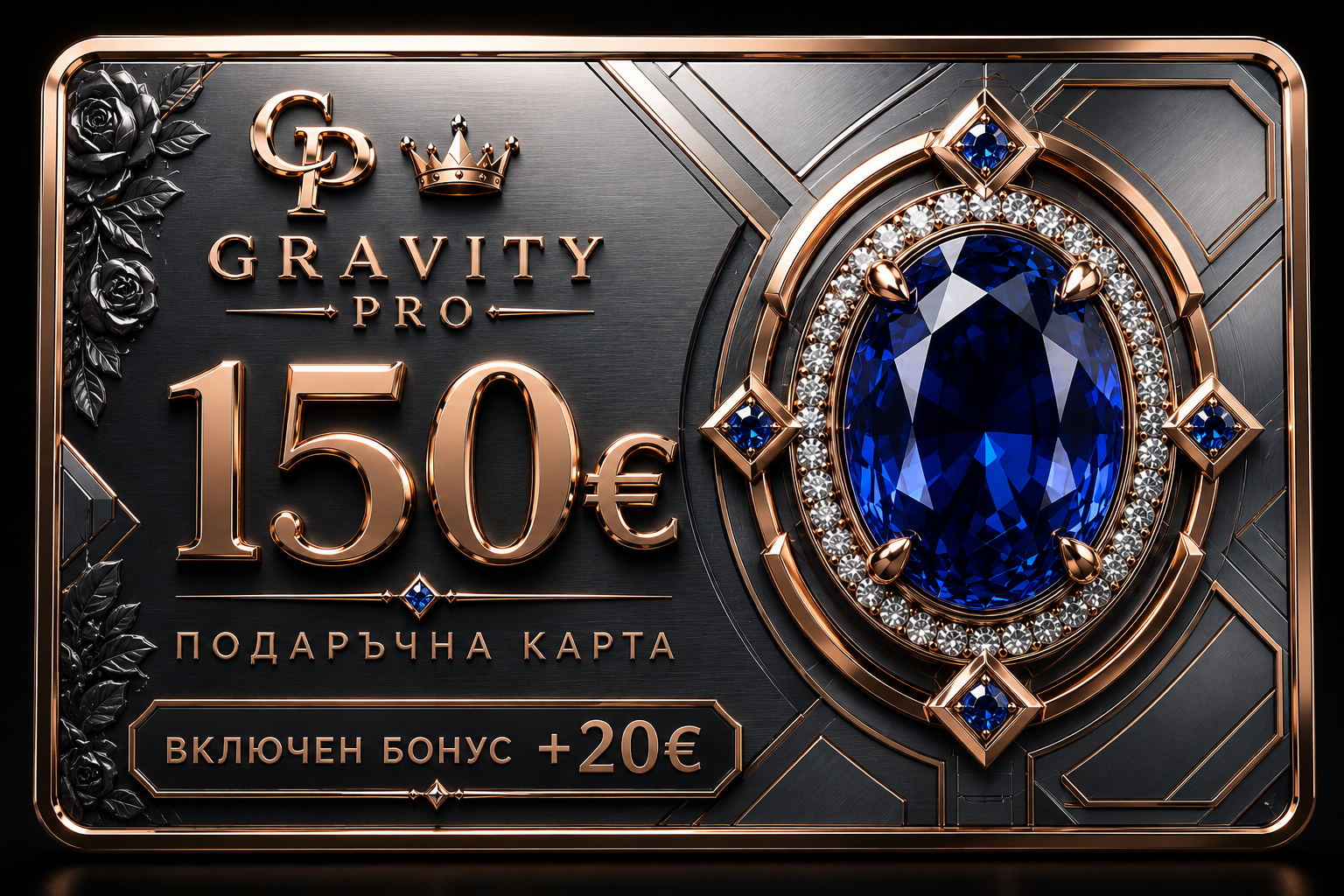π GRAVITY PRO ΠΠ°ΡΡΠ° 150β¬ + 20β¬ ΠΏΠΎΠ΄Π°ΡΡΠΊ Π±ΠΎΠ½ΡΡ