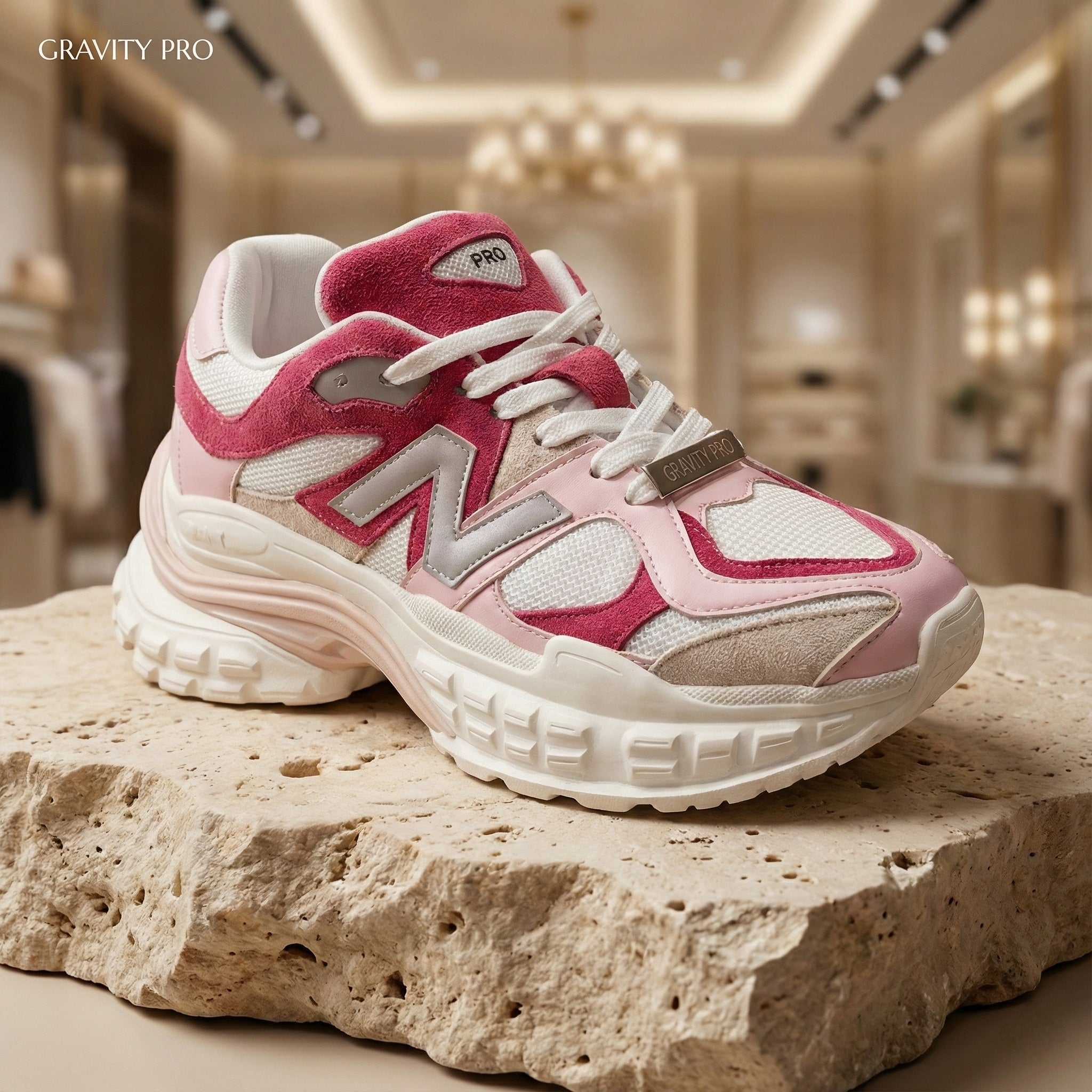 Gravity Pro Розов Велур