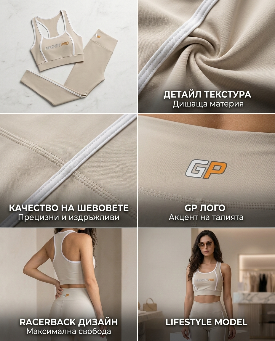 Дамски комплект PRO LINE SCULPT SET – SAND