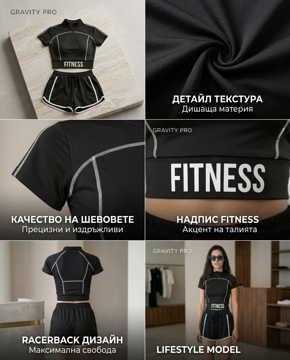 Дамски комплект SOFT MOVE SET – BLACK