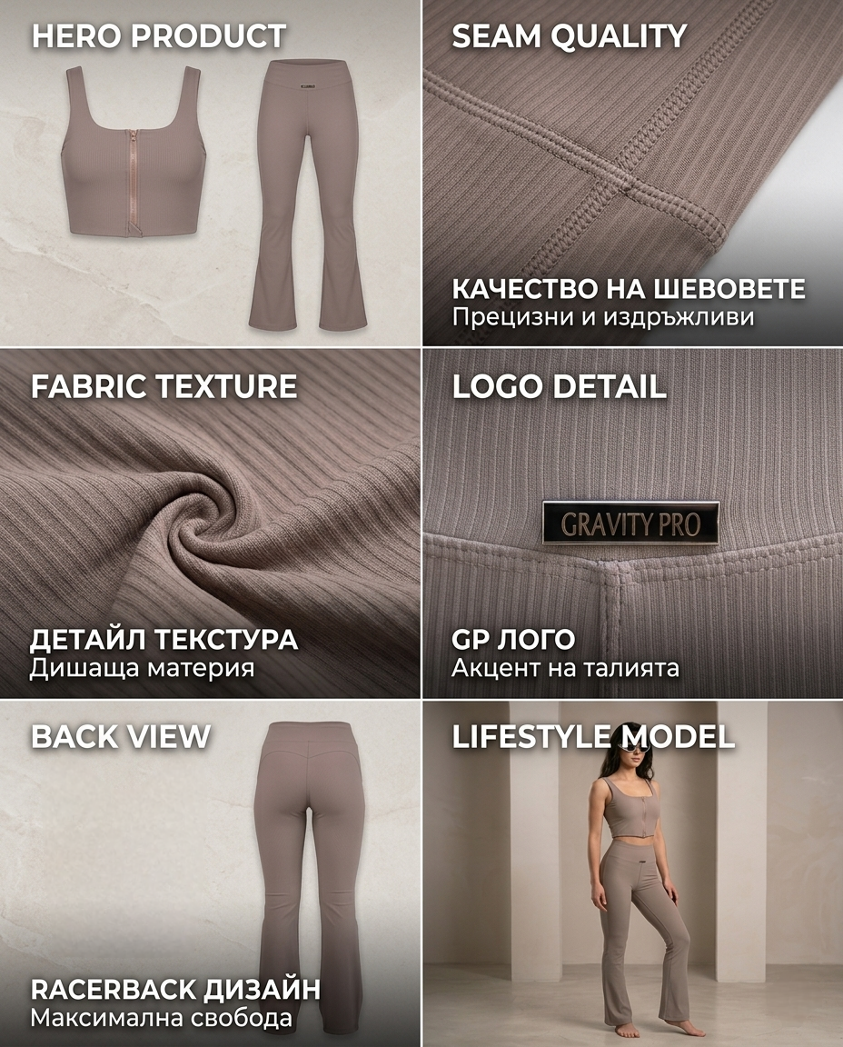 Дамски комплект ELARA TAUPE