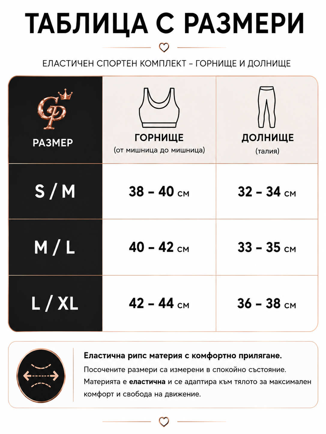 Gravity Size Guide